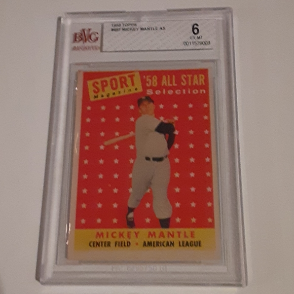 Topps Other - 1958 Topps Mickey Mantle